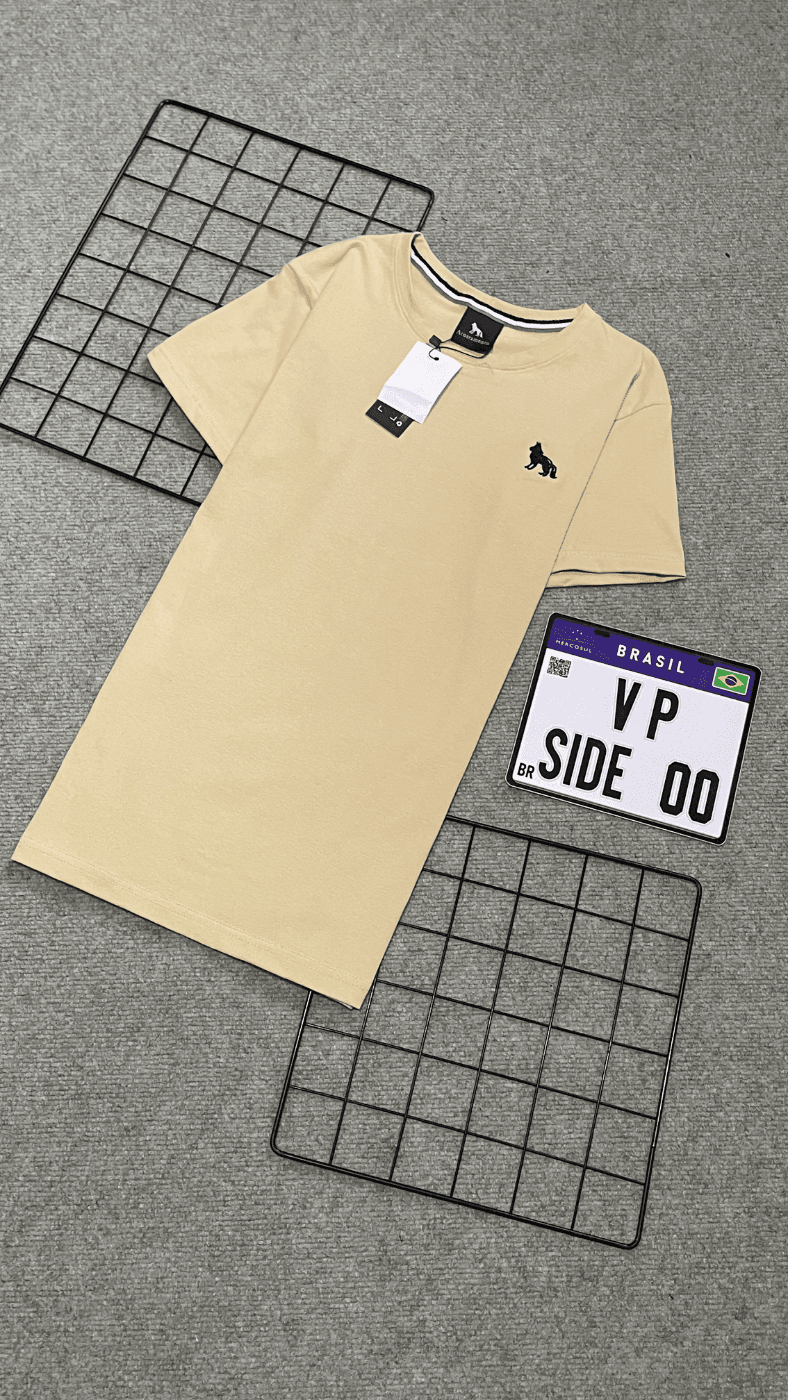 Camiseta Acostamento Bege