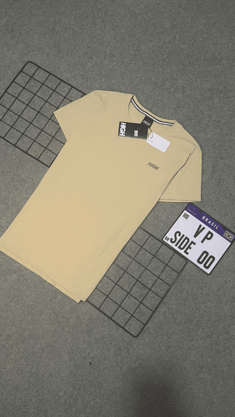 Camiseta High Bege