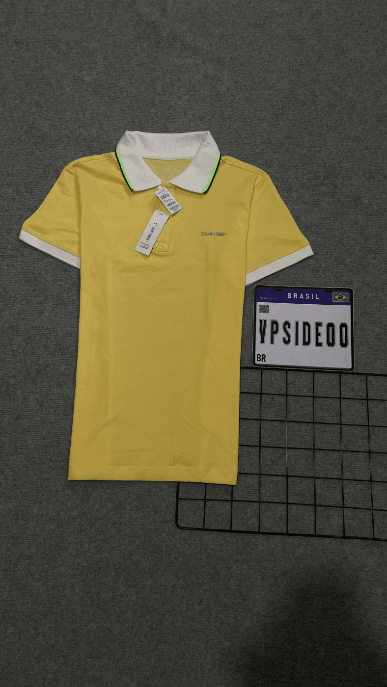 Gola Polo Calvin Klein Amarela