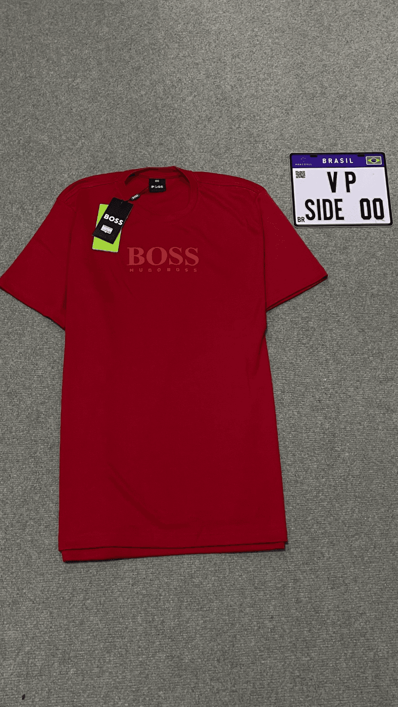Camiseta Hugo Boss Vermelha