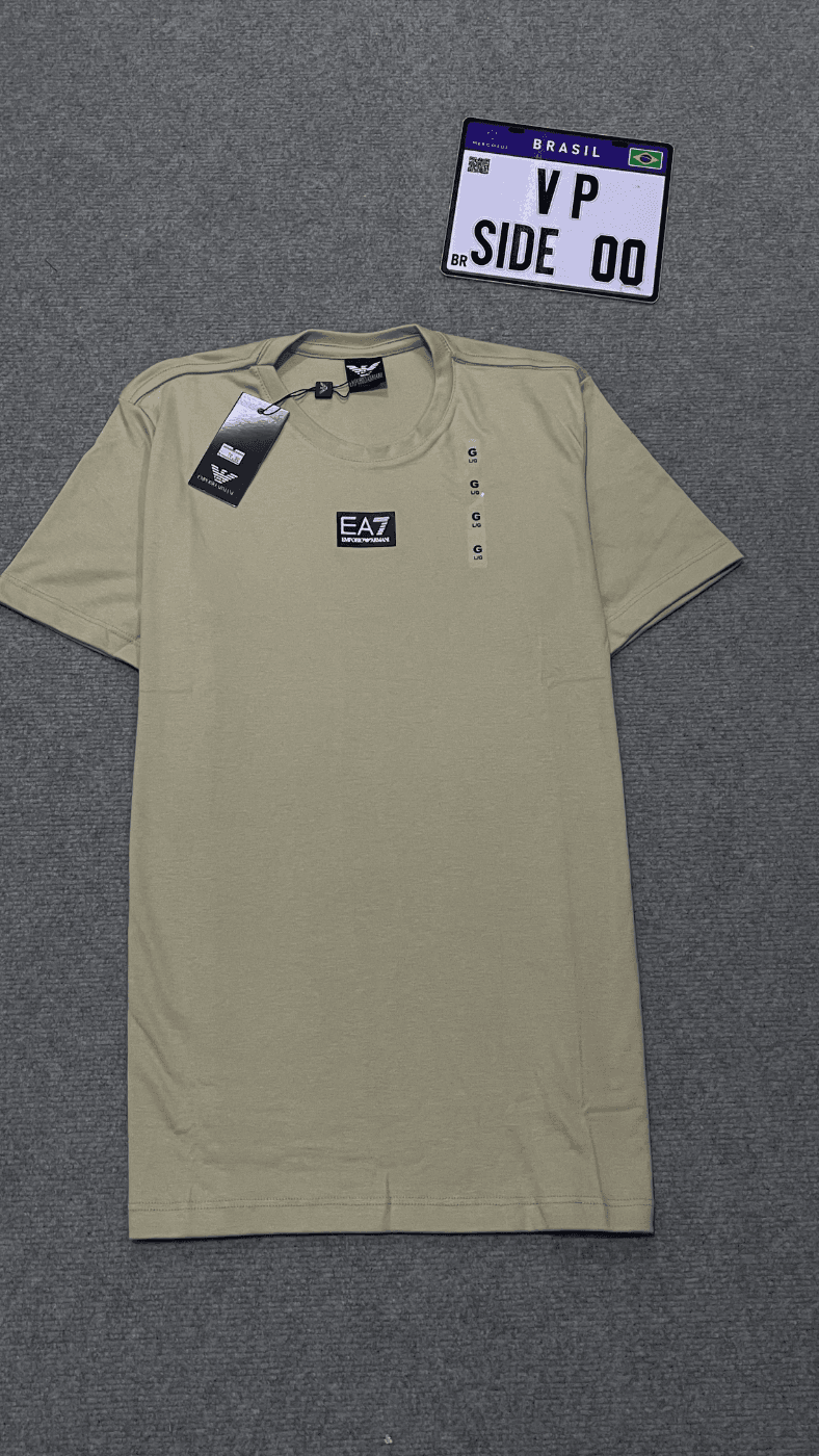Camiseta EA7 Bege