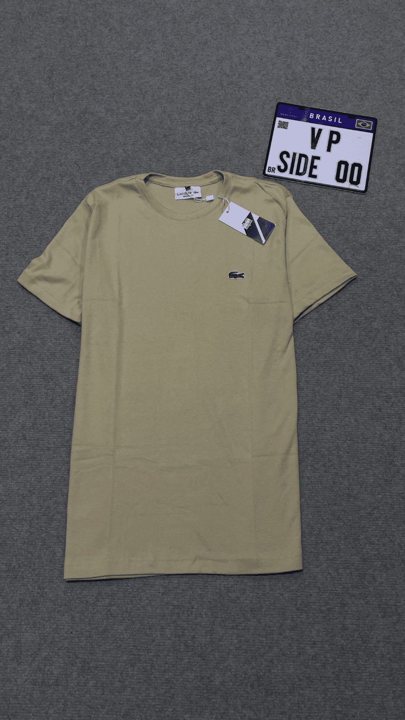 Camiseta Lacoste 2026 Bege