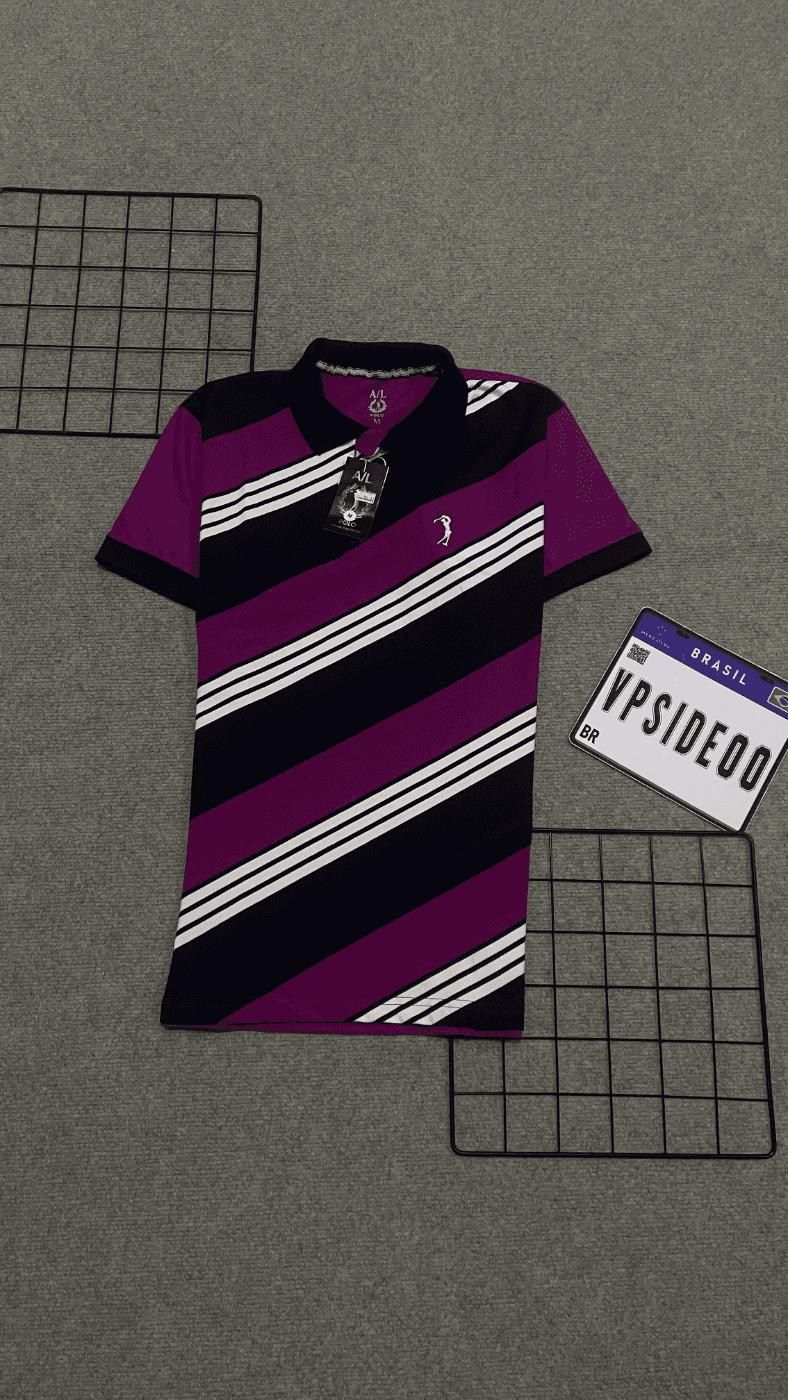 Gola Polo Listra Roxa