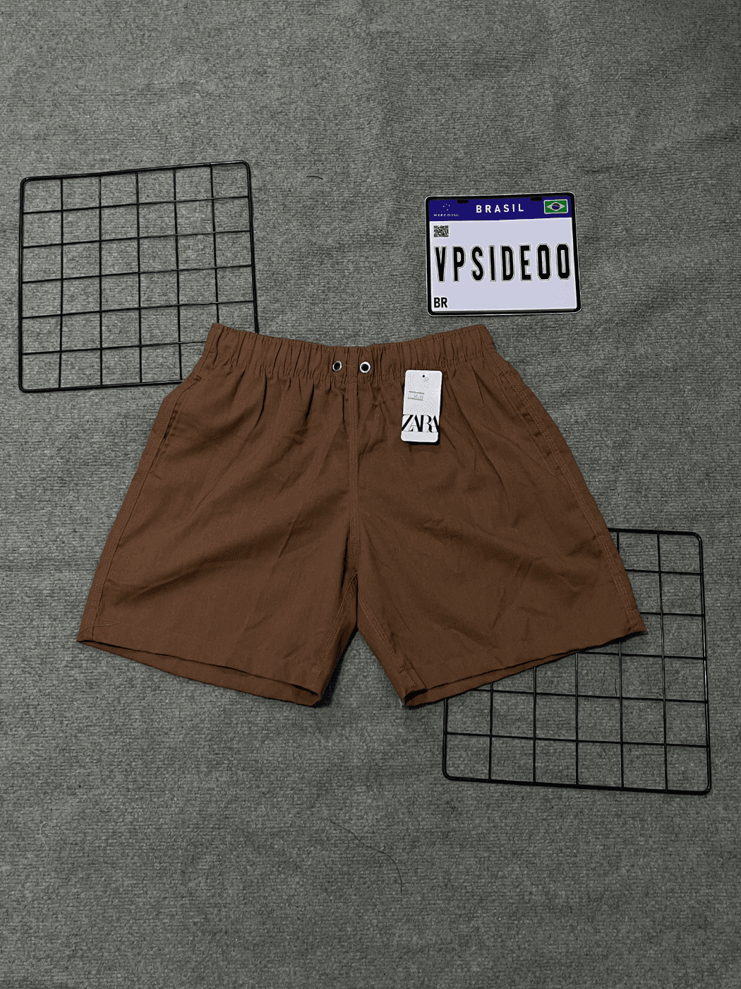 Short Linho Zara