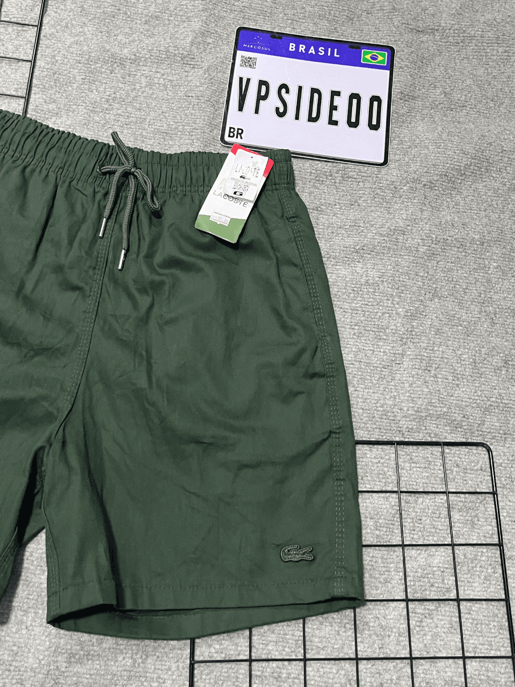Short Sarja Lacoste Verde