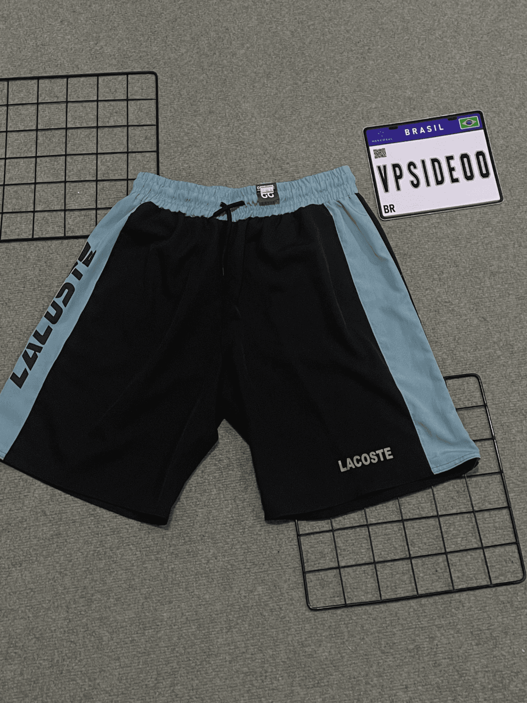 Bermuda Lacoste Tectel Azul Black