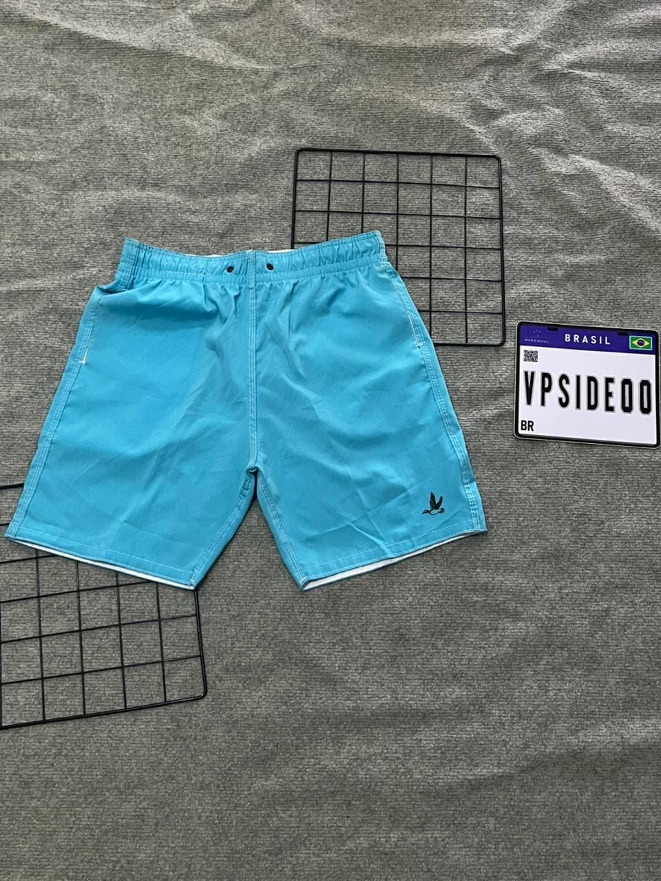 Short Dry fit Broksfield Azul Claro