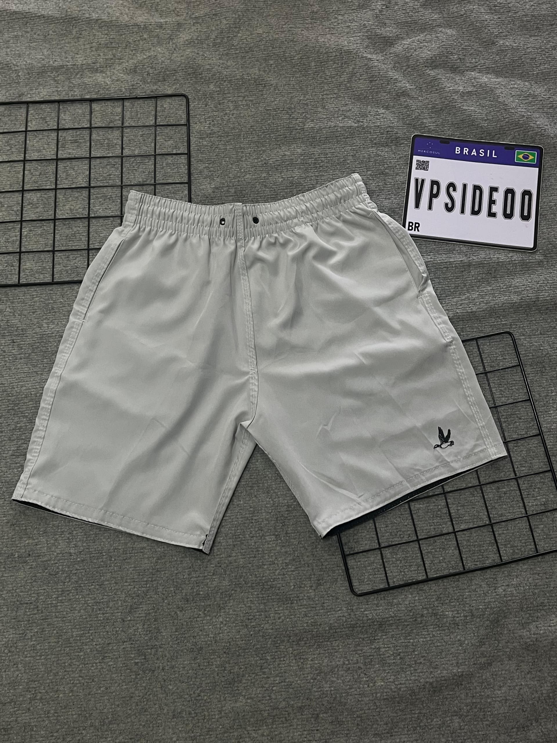 Bermuda Dry Fit Broksfield Cinza