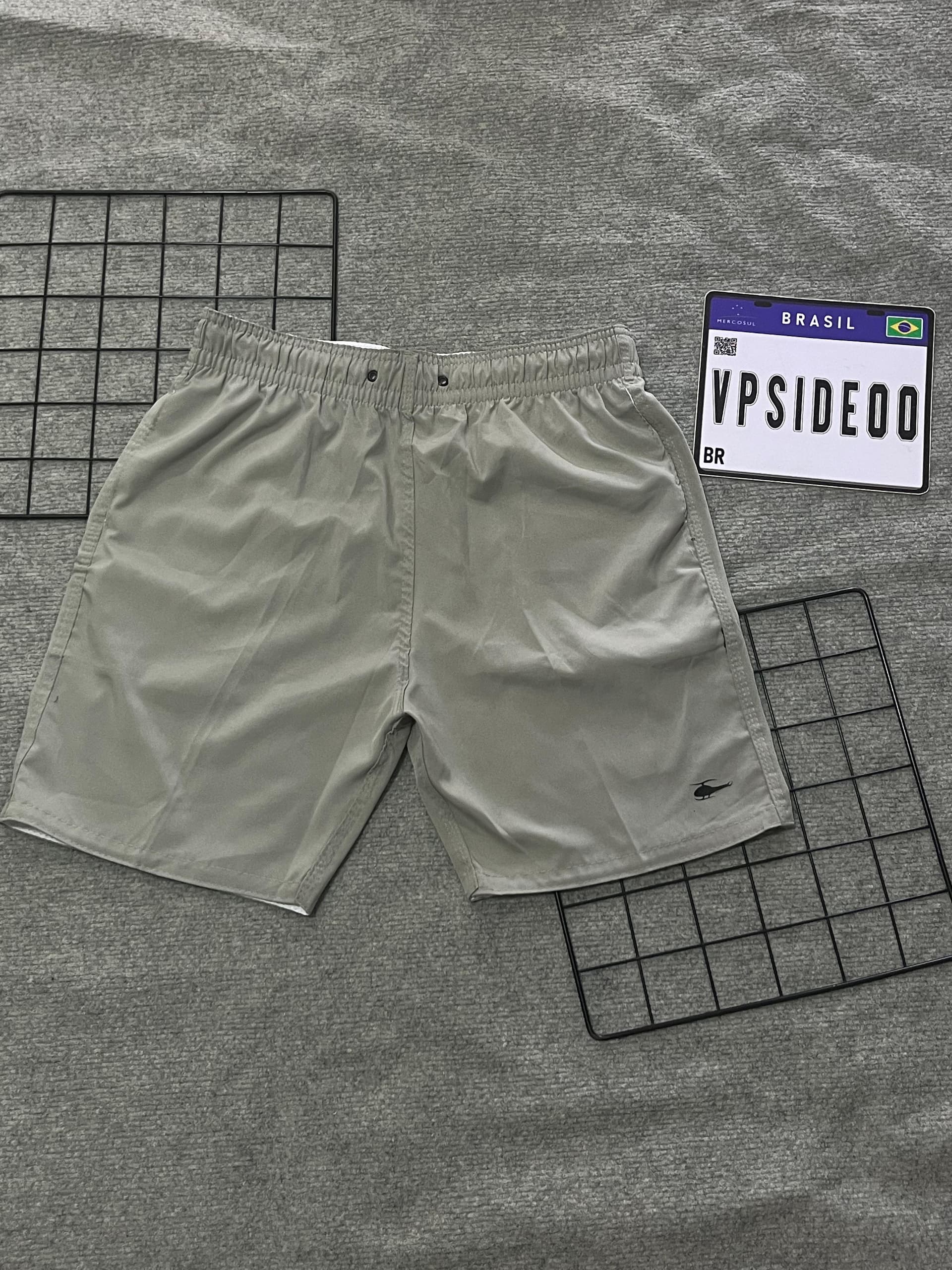 Short Dry Fit Bege Sallo