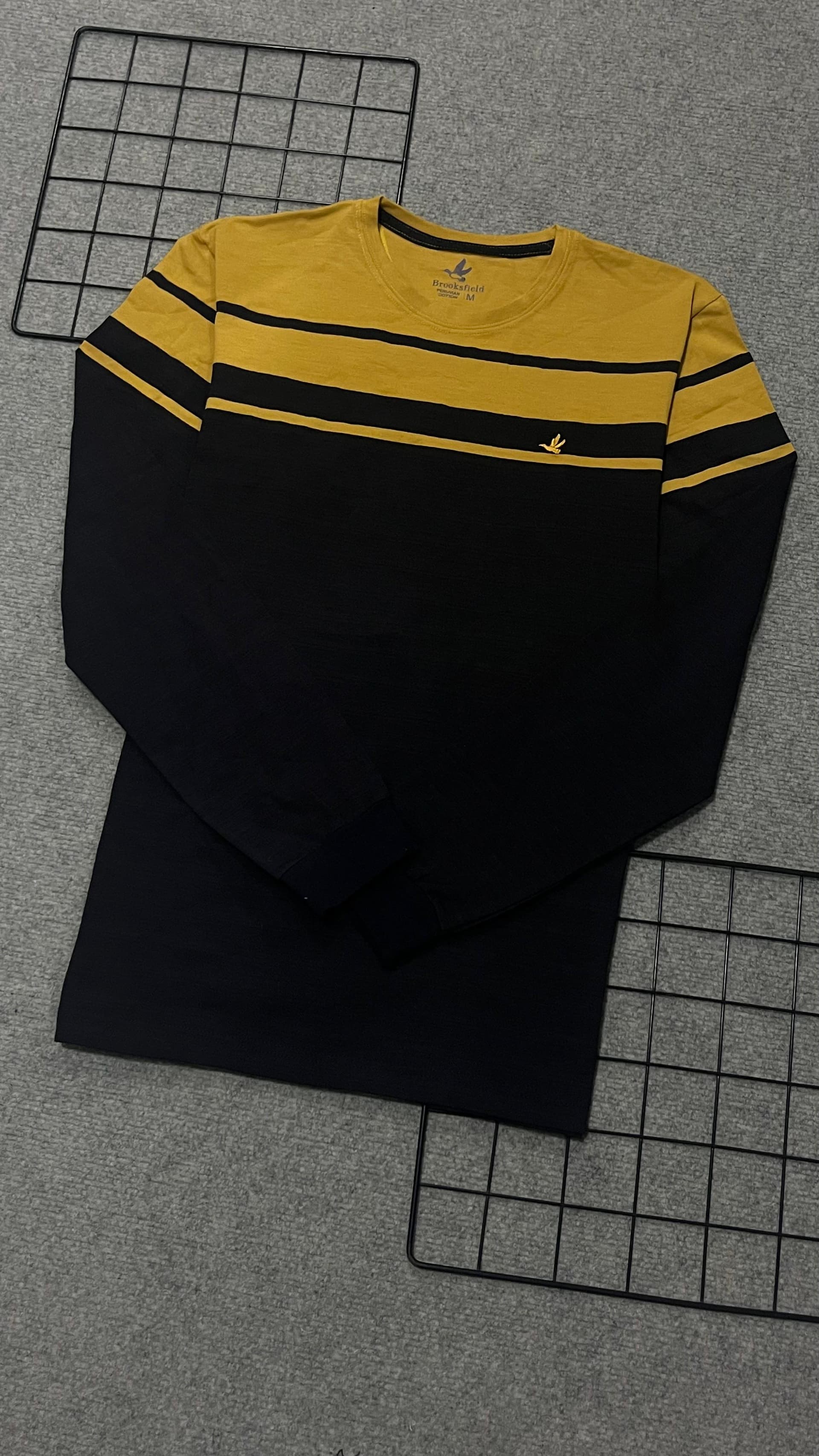 Camiseta Manga Longa Broksfield Caramelo