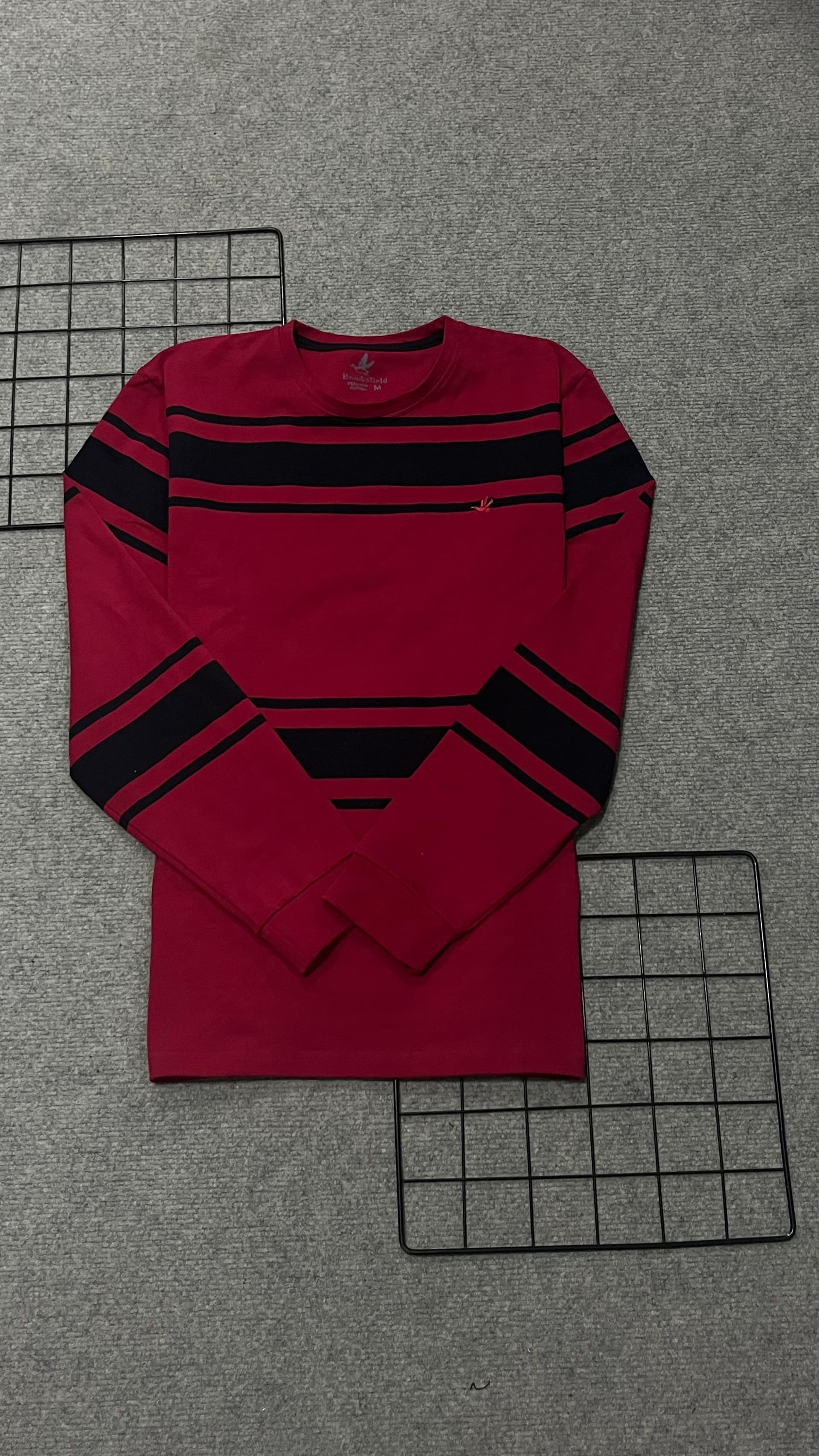 Camiseta Manga Longa Broksfield Vermelha