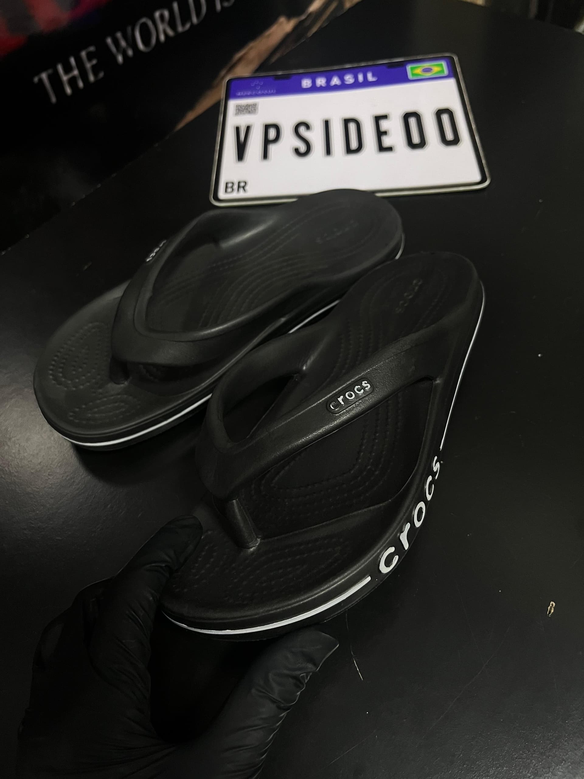 Sandália Crocs Preta