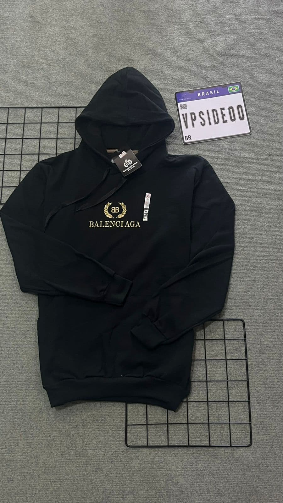 Moletom Preto Balenciaga