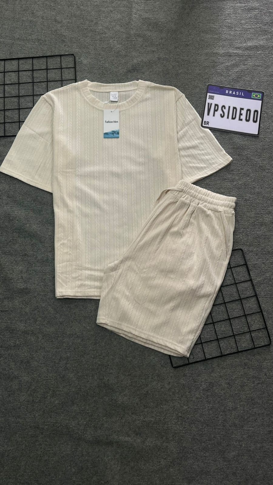 Conjunto Old Money Bege