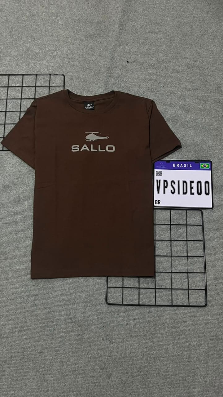 Camiseta Sallo Marrom