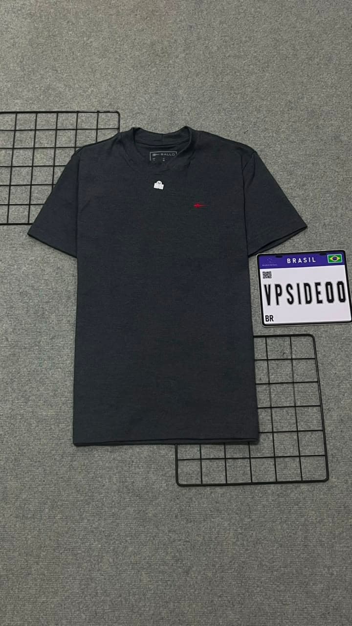Camiseta Sallo Cinza