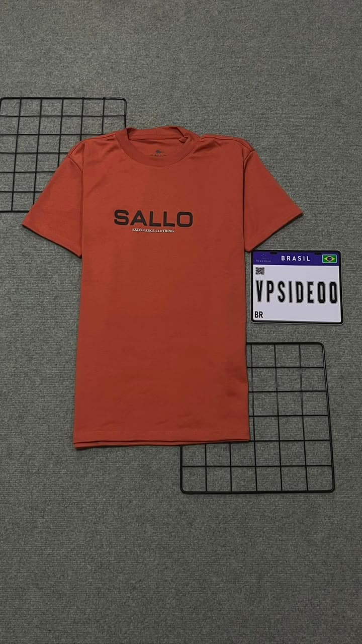 Camiseta Sallo Salmão