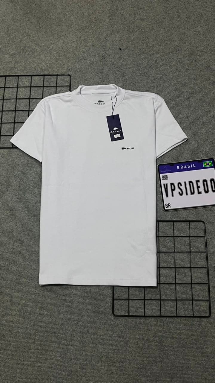 Camiseta Sallo Suedine Branca