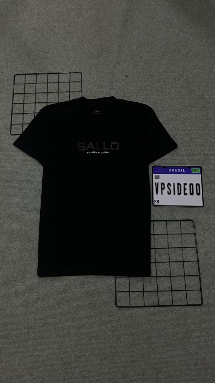 Camiseta Sallo Exclusive Preta