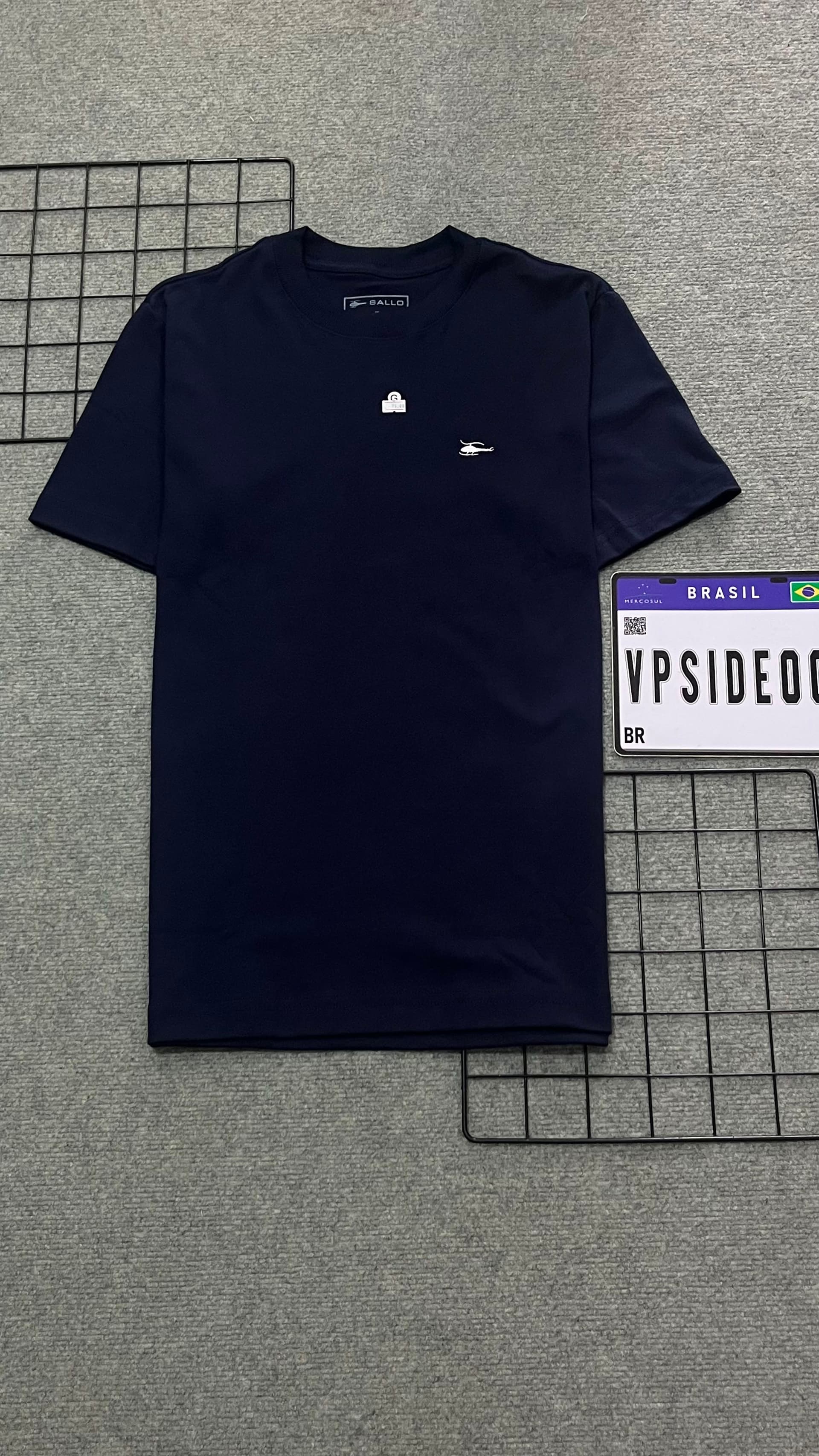 Camiseta Sallo Azul Marinho