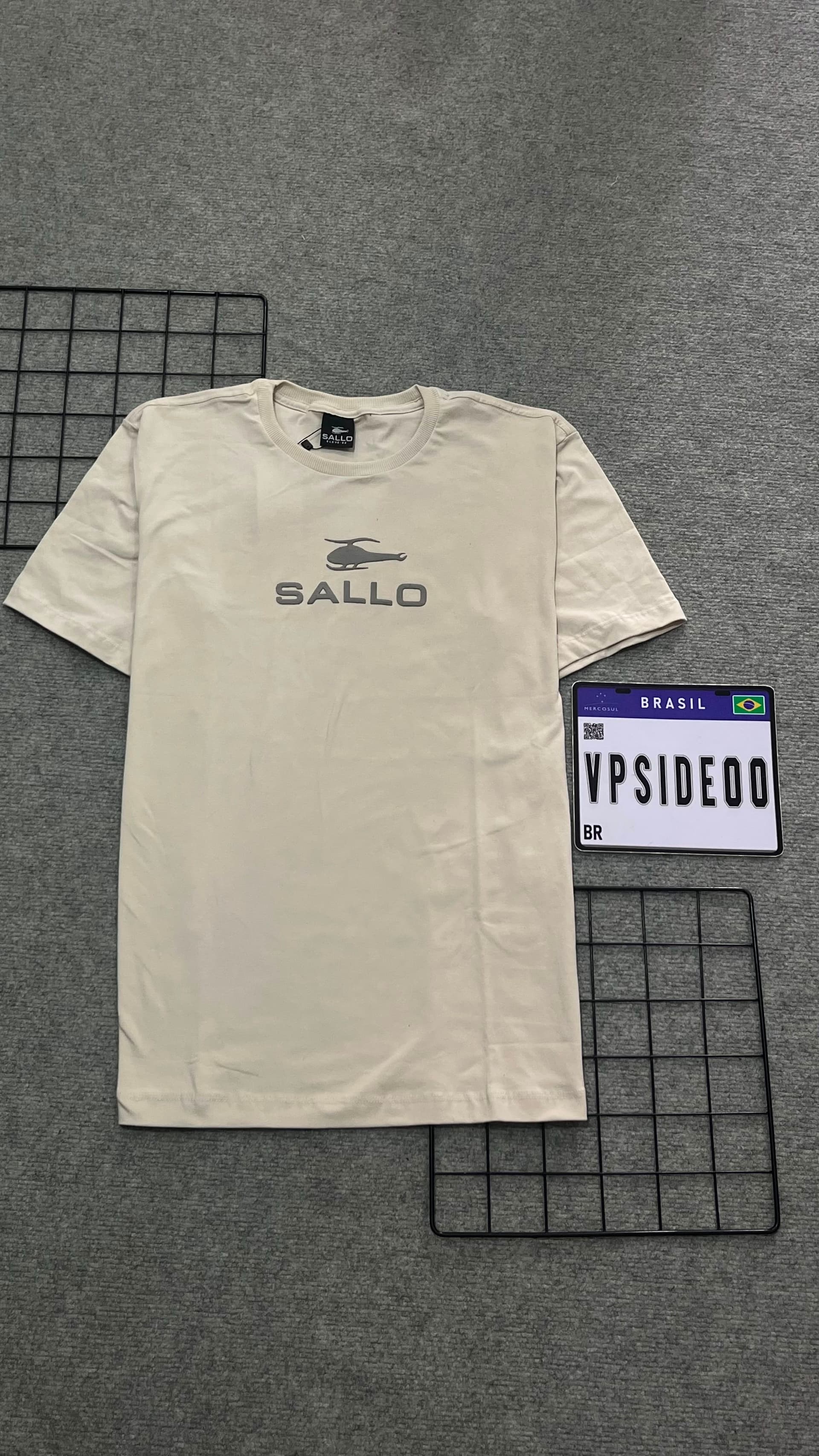 Camiseta Sallo Bege