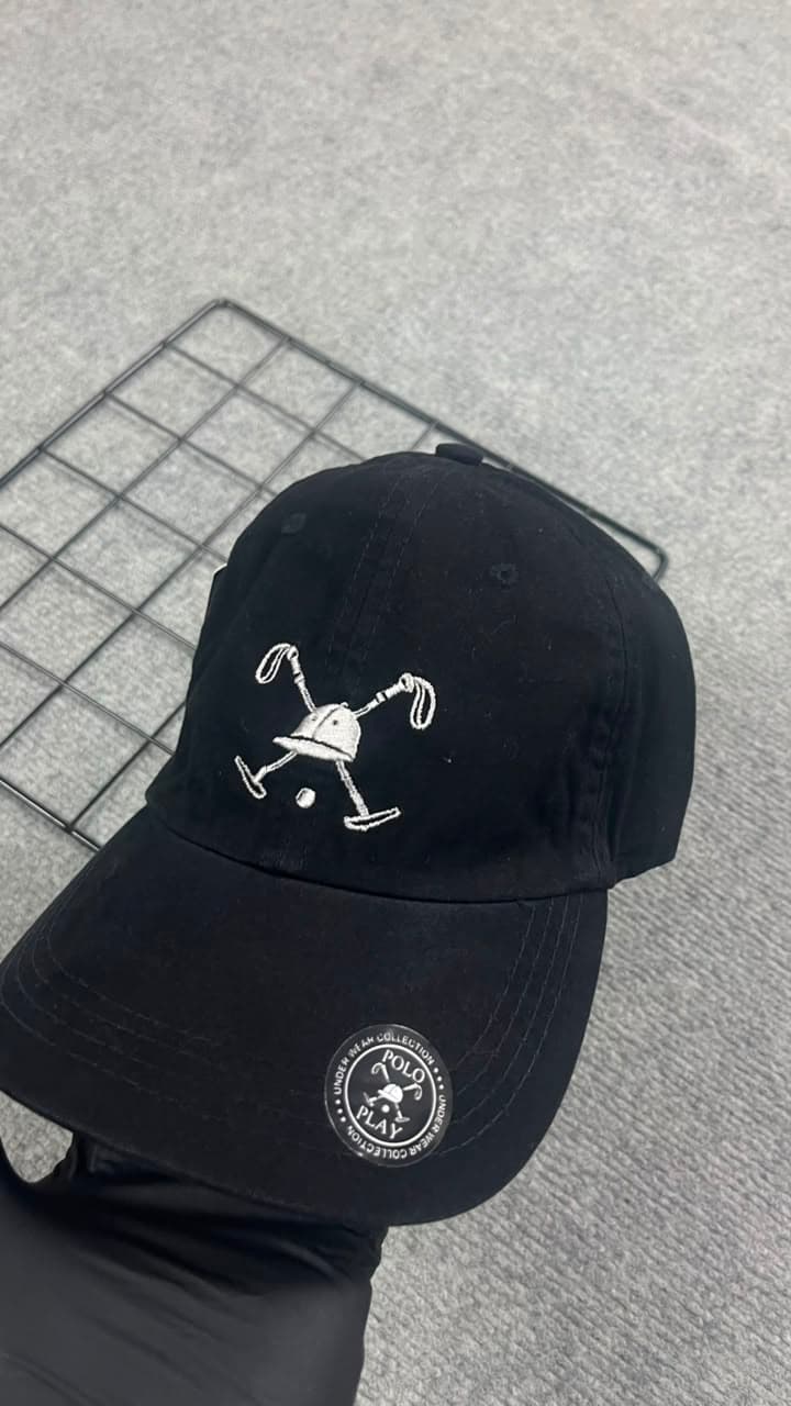Boné Polo Play Preto