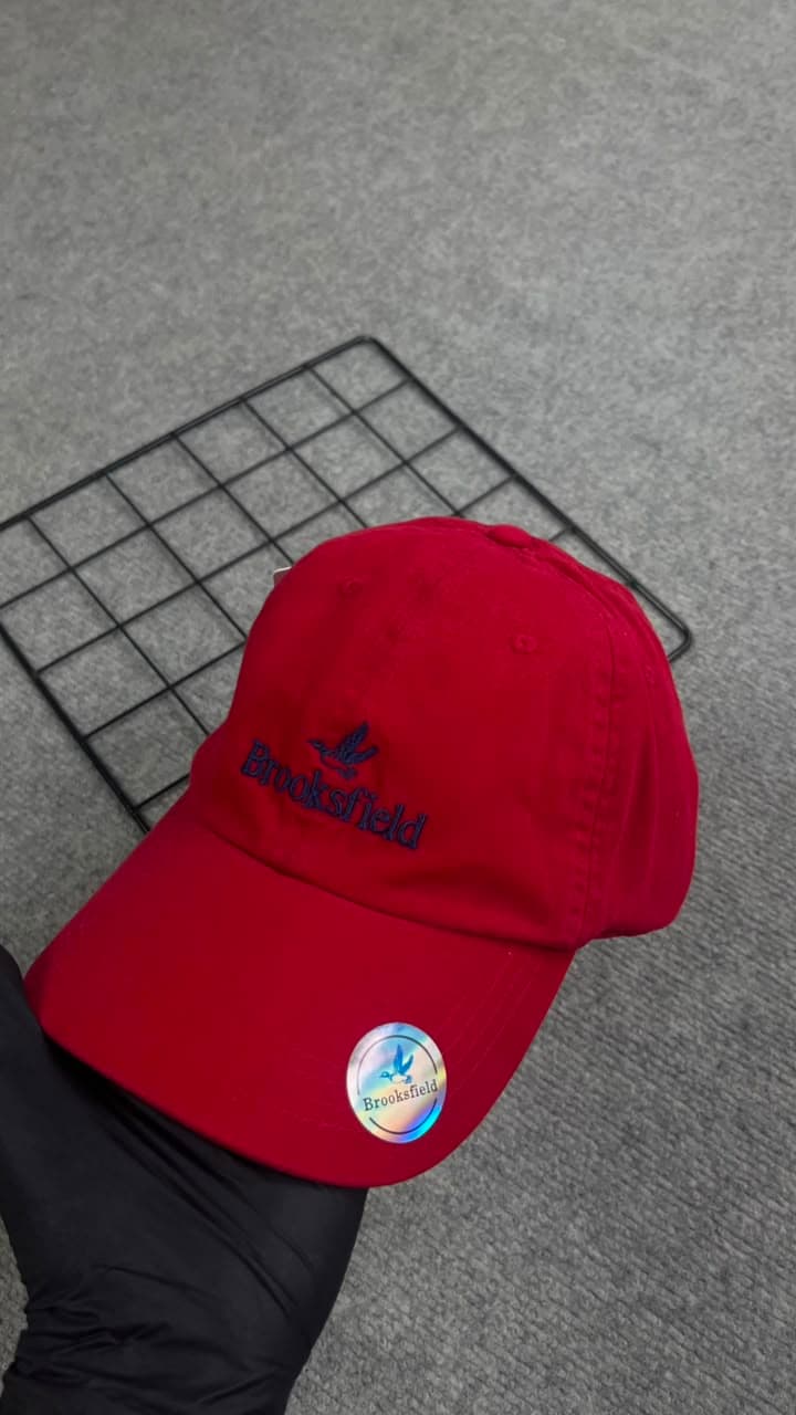 Boné Broksfield Vermelho