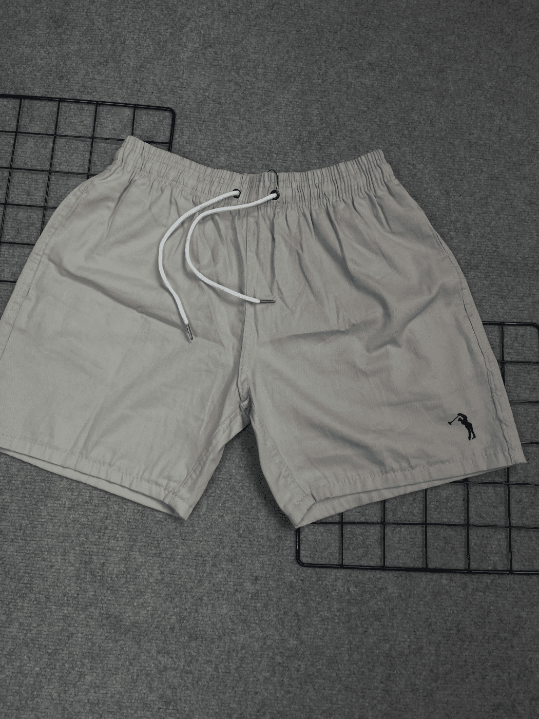 Bermuda Sarja Aleatory Cinza