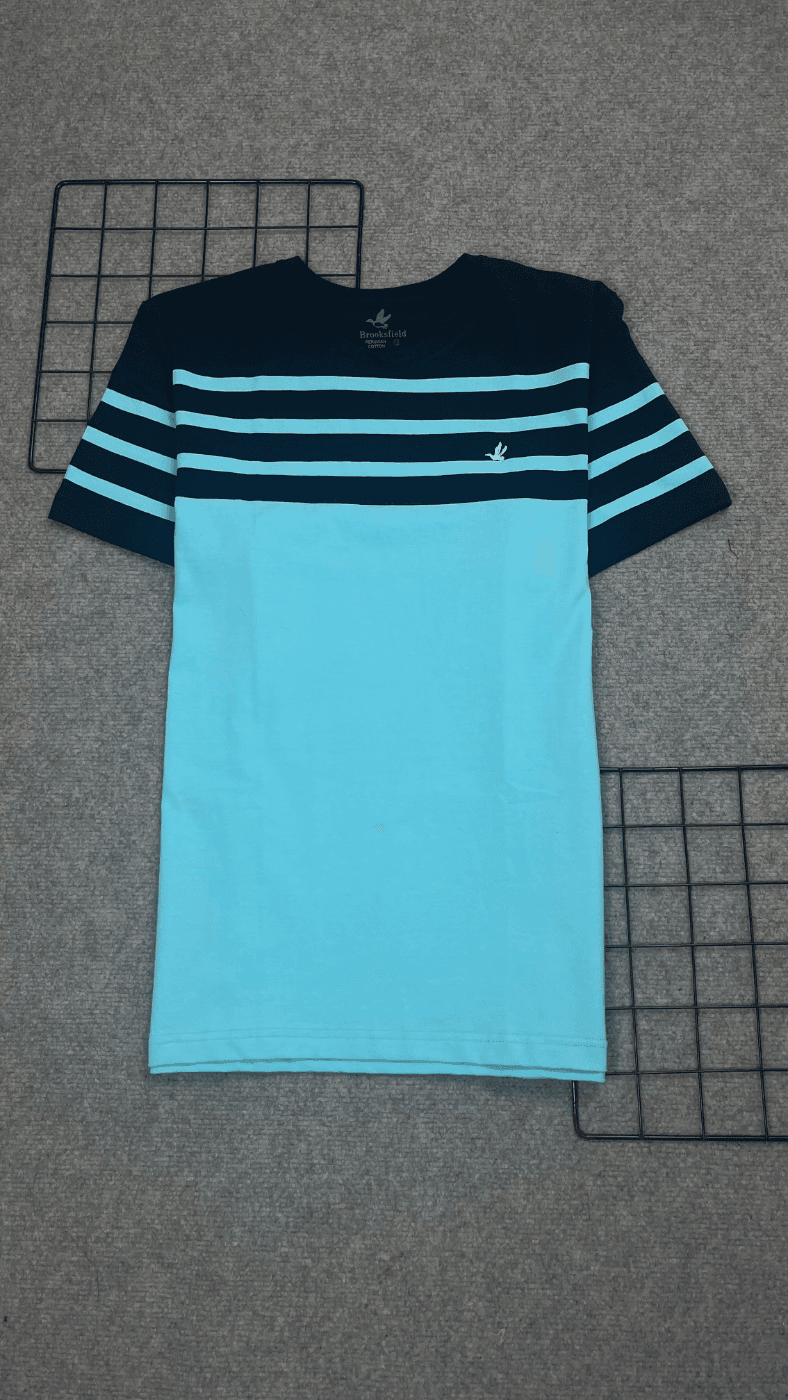 Camiseta Broksfield Listra Azul Claro