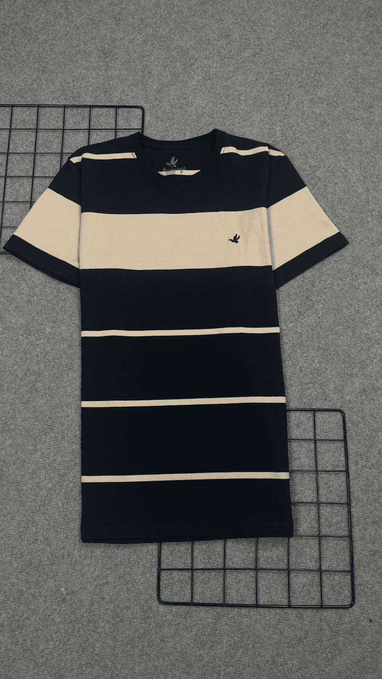 Camiseta Broksfield Listra Bege